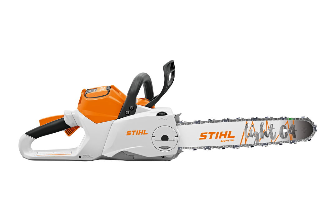 Chain Saw, 14" Cordless, Stihl MSA200CBQ/Dewalt BatteryChainsaw 60V Cordless 20"