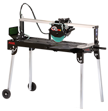 48" Rail Large Format Tile Saw Rental,  Free Diamond Blade