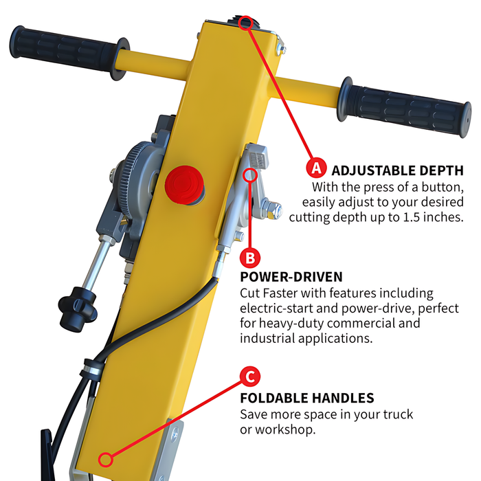 10" Early Entry Saw for Expansion Joints