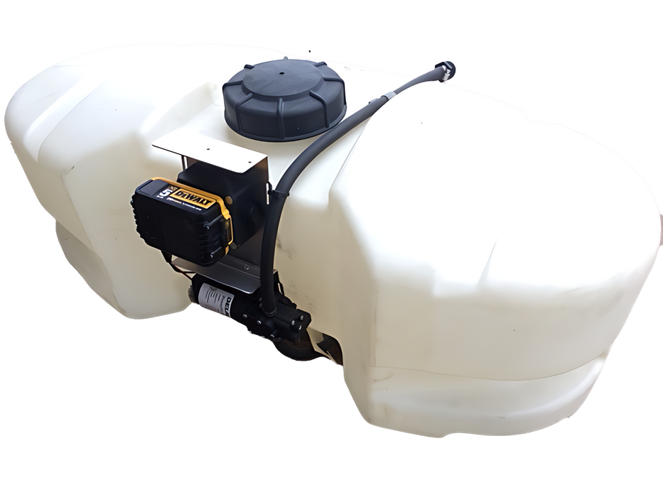 15 Gal Portable Water Tank with 20V DeWalt Battery