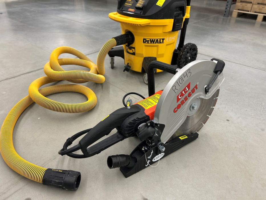 Rent a Cut-Quick Saw, Electric, 14" Blade, Wet/Dry