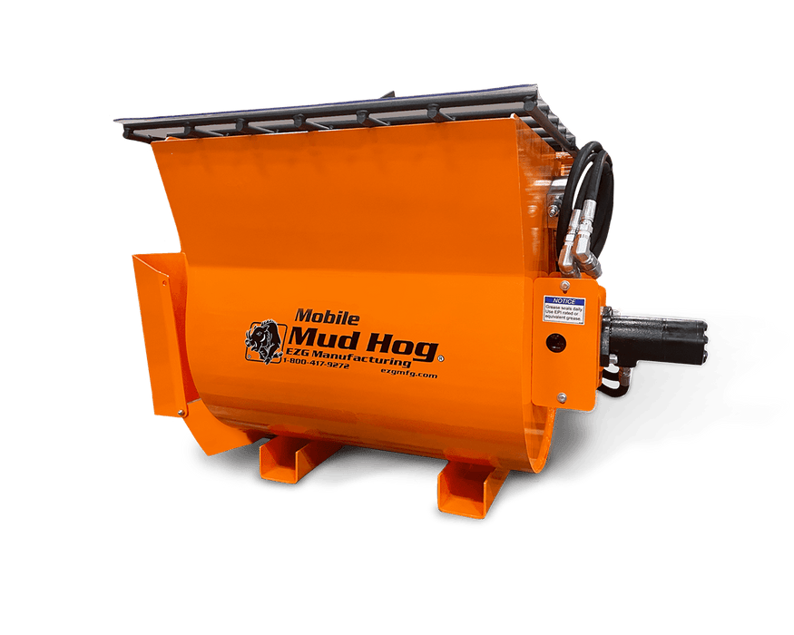 Concrete Stand on Skidloader Mixer & Pour Machine Attachment Rental