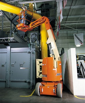 30' JLG E300AJP 48 Volt Battery Power Boom Lift (1)