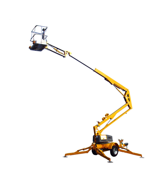 35' Towable Pull Behind Lift Rental, Knuckle Boom (0)