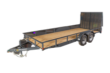 14' Equipment Landscape Trailer Rental, Double Axle, 5000 lb Capacity