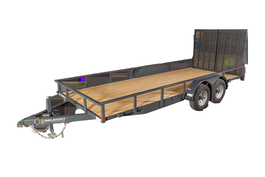 14' Equipment Landscape Trailer Rental, Double Axle, 5000 lb Capacity