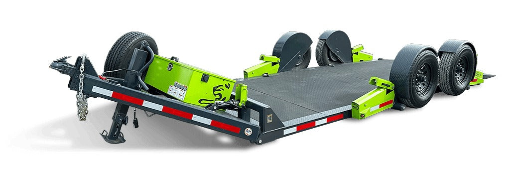 Trailer, Drop Deck, 10,000lbs GVWR, 14ft long, 80in wide Deck