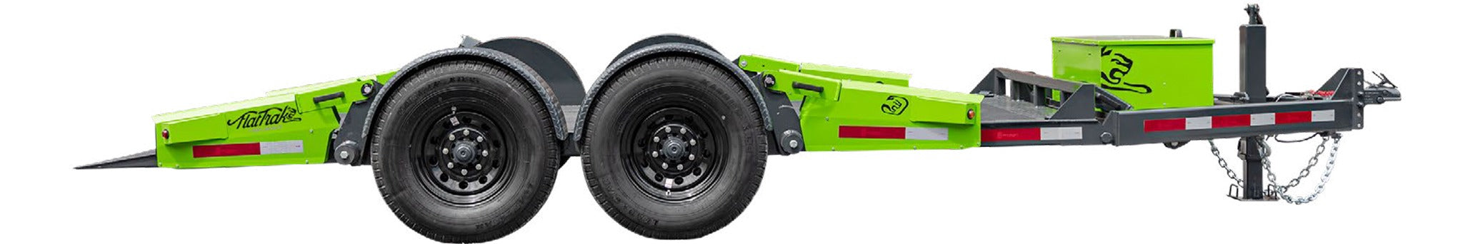 Trailer, Drop Deck, 10,000lbs GVWR, 14ft long, 80in wide Deck