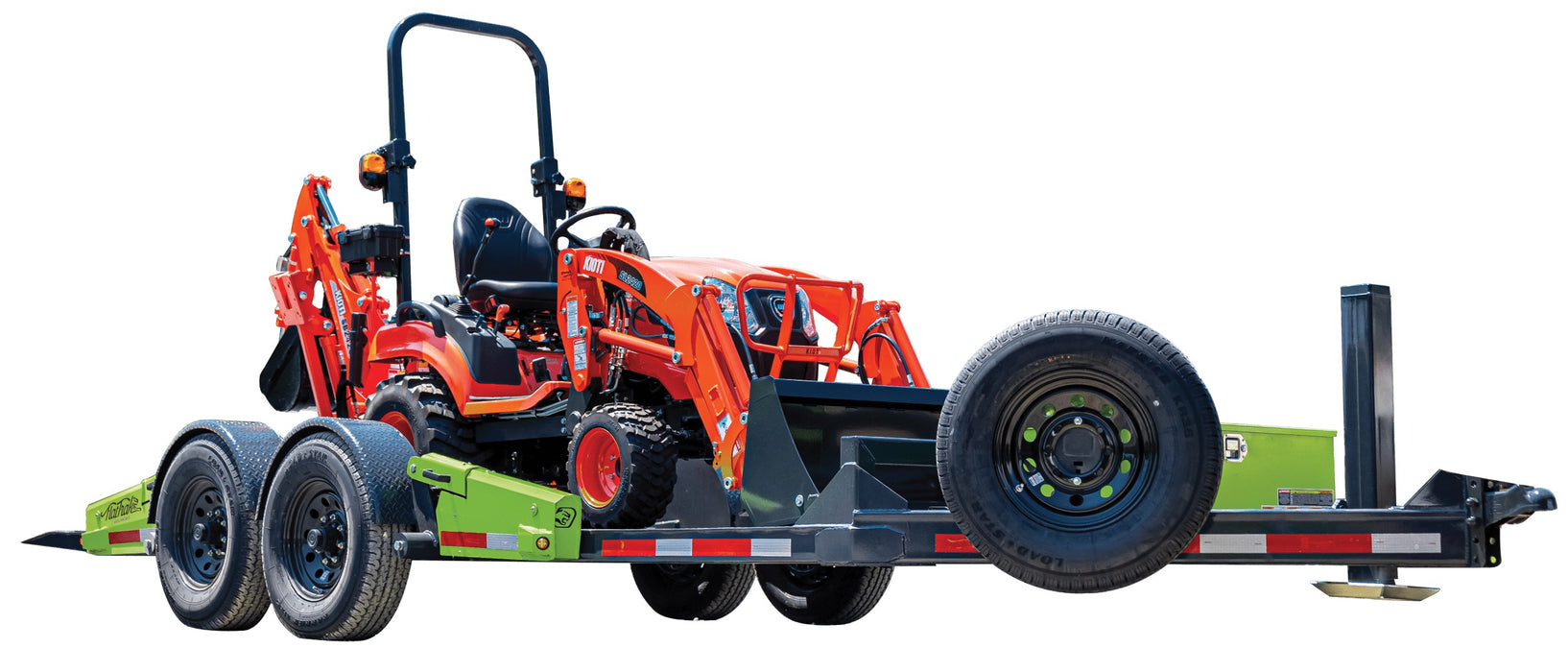 Trailer, Drop Deck, 7000lbs GVWR, 12ft long, 72in wide Deck