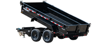 Rent a Dump Trailer, 6x12, 6,900 lb capacity Equipment Trailer