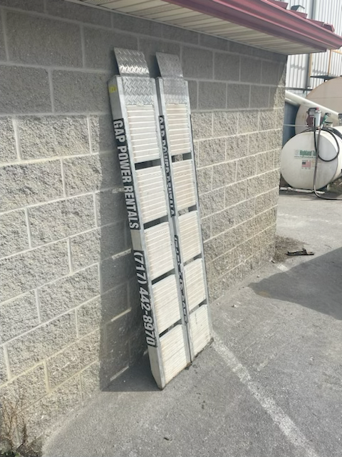 Aluminum Ramps Rental Solid One Piece