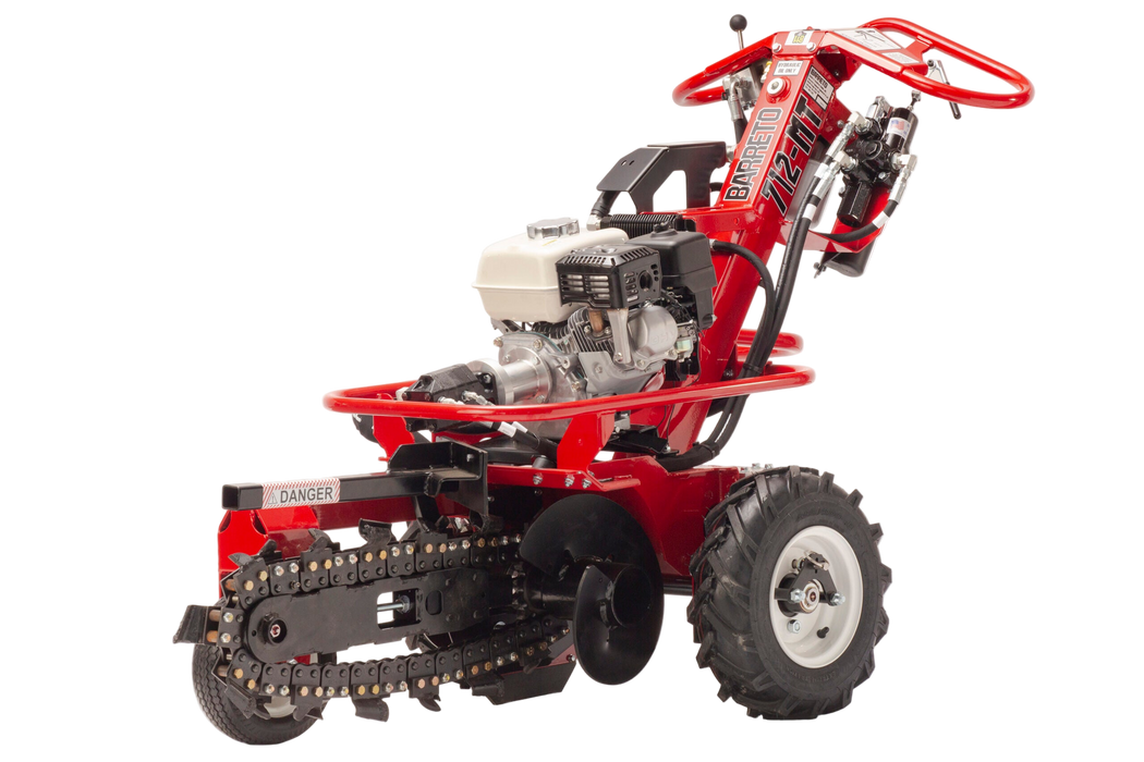 Trencher Rental, 12" Chain Style w/ Auto Drive