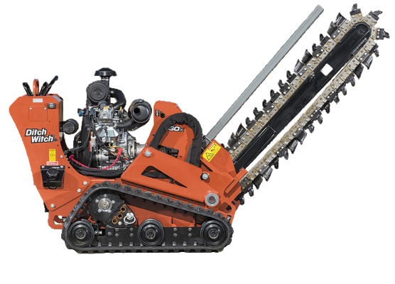 Ditch Witch Trencher Rental 36" Tracks