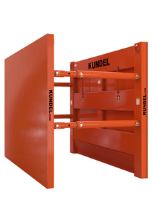 Trench Box Assembly 6x6' Knife Edge 30" Spdr/Sling
