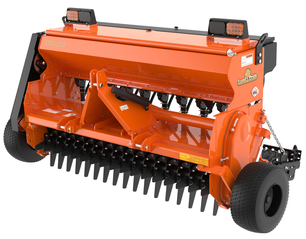 garden tractor seed drill Rent Tractor Attachment 72" Overseeder 30-60 HP — Gap Power