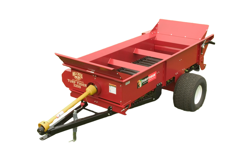 Rent Tractor Attachment 2.3yd PTO Pull (Tow) Behind Top Dresser — Gap Power Rent Tractor Attachment 2.3yd PTO Pull (Tow) Behind Top Dresser — Gap Power