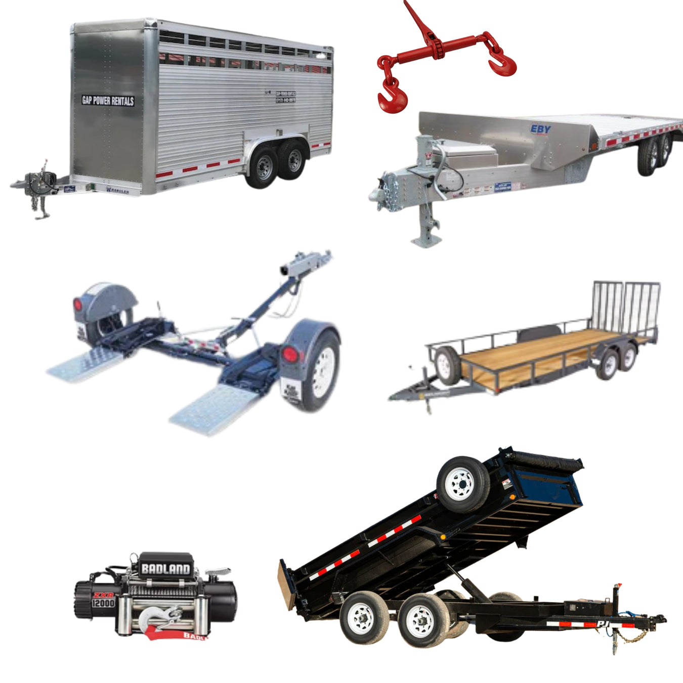 Trailer, Tow Dolly Rentals