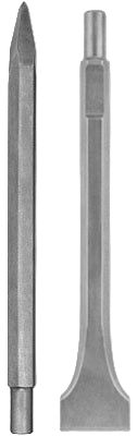 Spline Bit, Point or Chisel