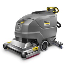 Floor Scrubber, 30" Cylindrical Walk Behind, Li-Ion Battery Powered