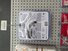 The back of a DEWALT circular saw blade retail package showing safety information, specifications, and warning icons.