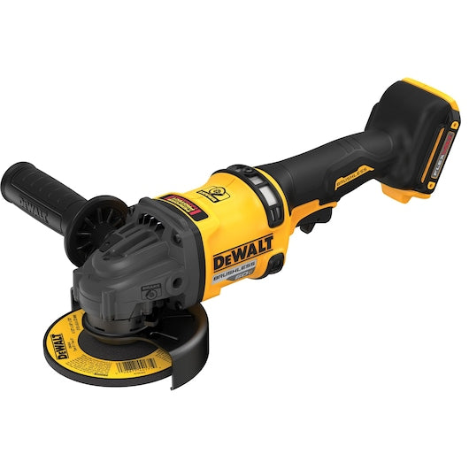 Dewalt 6" 60V Handheld Grinder, 2 Batteries & Charger