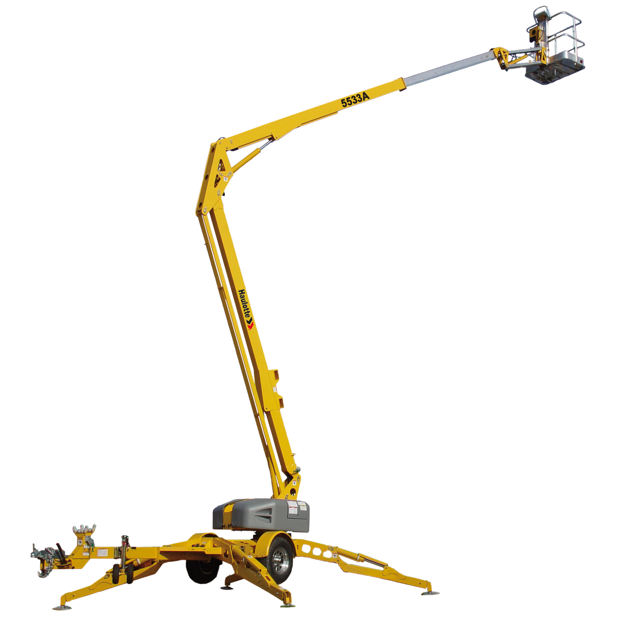 Rent a 55' Towable Pull Behind Lift, Knuckle Boom — Gap Power