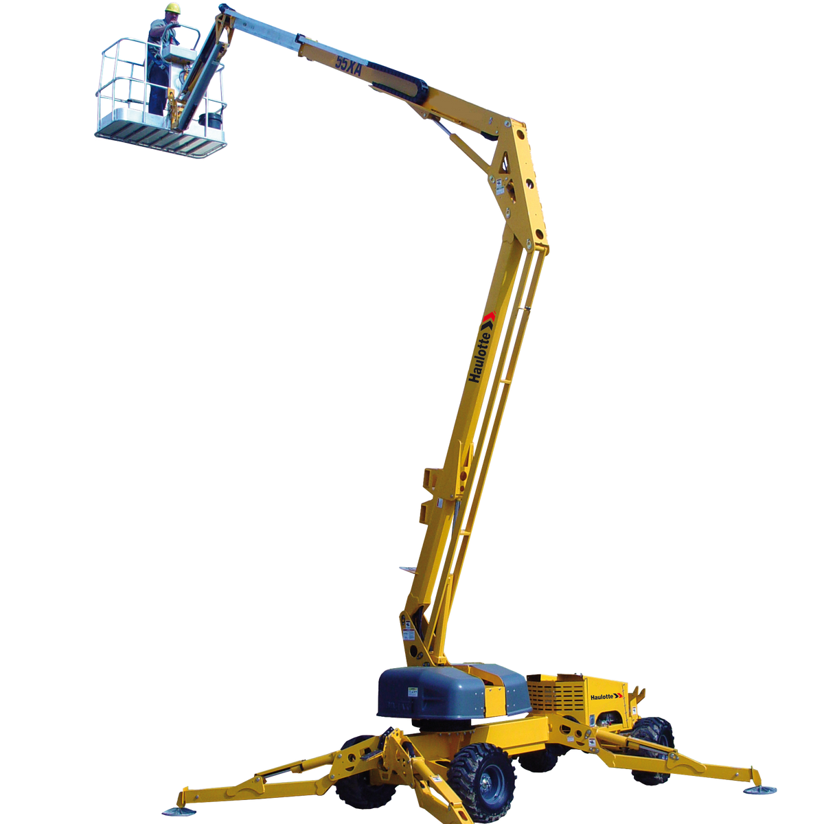 Rent a 55' Lift, Drivable X Boom — Gap Power
