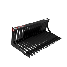 Virnig 48" Rock Bucket Open Rib Bottom Stand On