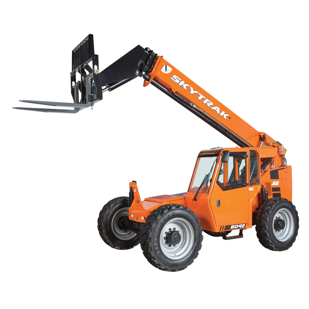 Rent a Skytrak or JLG Telehandler Forklift, 8,000 Lift Capacity