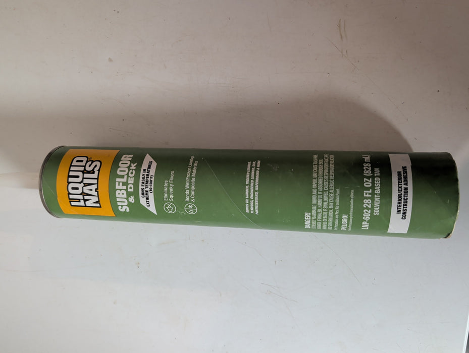 Liquid Nails Subfloor & Deck Construction Adhesive (LNP-602)